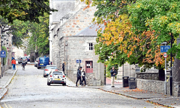 High Street, The University of Aberdeen, Old Aberdeen.
