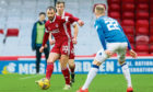 Aberdeen's Niall McGinn during the Scottish Premiership match against Kilmarnock.
