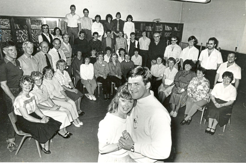 1986: Aberdeen's Lyric Musical Society have started rehearsal for their next production, Carousel, which they will stage at His Majesty's Theatre from March 23 to 29. The leading parts are taken by Linda Yule (front) as Julie Jorden and Donald Budge as Billy Bigelow. The story is a tragic romance set in a New England fishing village and the numbers include old favourites.