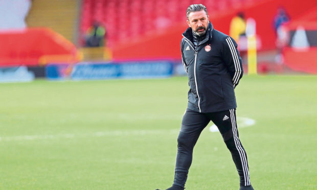 Former Aberdeen manager Derek McInnes.