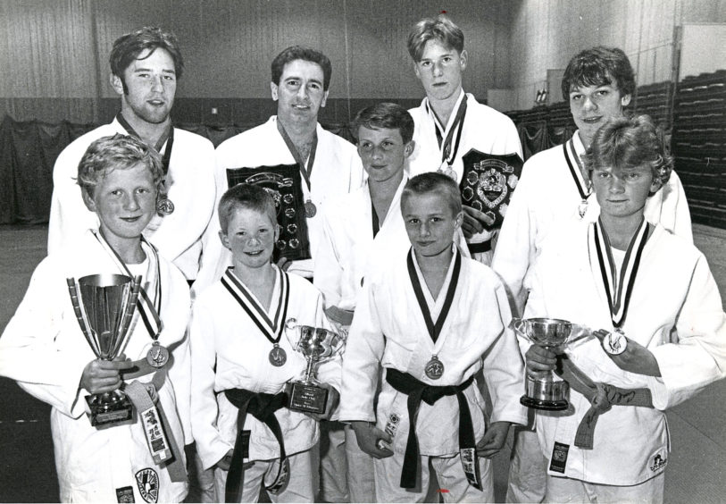 1991 - Aberdeen Judo Club’s North area championship winners