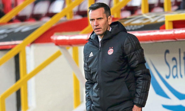 Manager Stephen Glass has decisions to make about a number of out of contract Aberdeen players