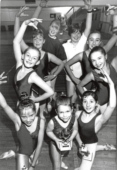 1988: Looking forward to their Wednesday evening out are these members of Cornhill Community Centre, sequence dancing class. Taking the class, it this its third week, are Bob and Elsie Souter (front right). A programme for more advanced dancers is held on Friday evenings.