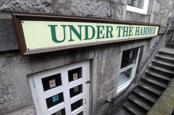 Under the Hammer, on North Silver Street. Picture by Chris Sumner