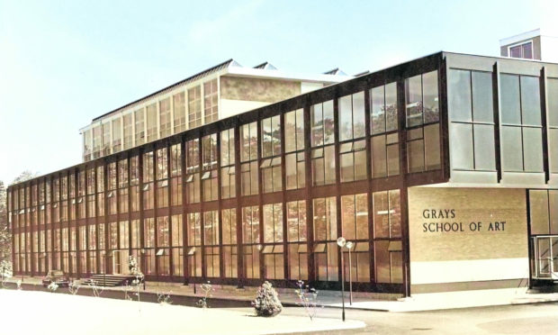 Gray's School of Art, Aberdeen, in August 1967.