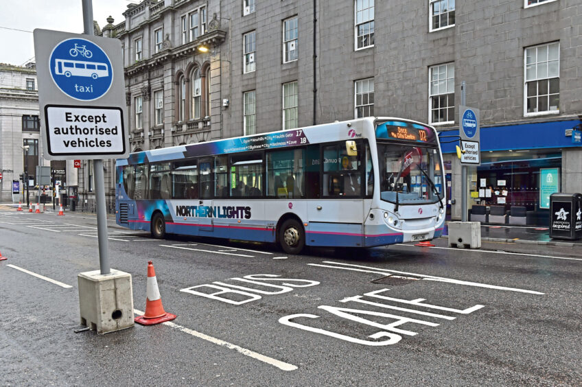 Aberdeen bus gate
