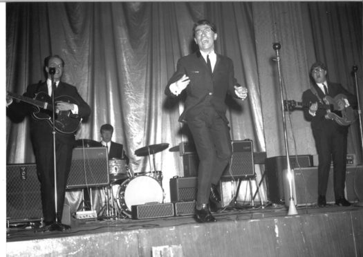 Frank’s band supported groups like Freddie and the Dreamers in the 1960s