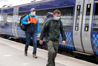 Face masks are mandatory on public transport and in shops