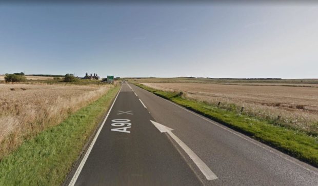 Police was called to a serious crash on A90 near Boddam.