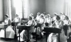 Classes for nurses at Foresterhill in June 1936