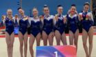 Four Garioch gymnasts represented Team Scotland in Guildford.