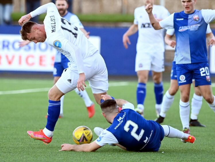 Cove Rangers drew with Montrose last weekend