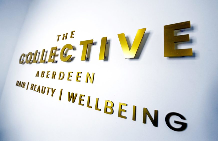 "The collective" sign, Aberdeen