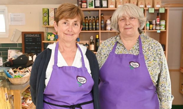Karen Woodhouse and Jane Hodgson of Food for Thought Deli