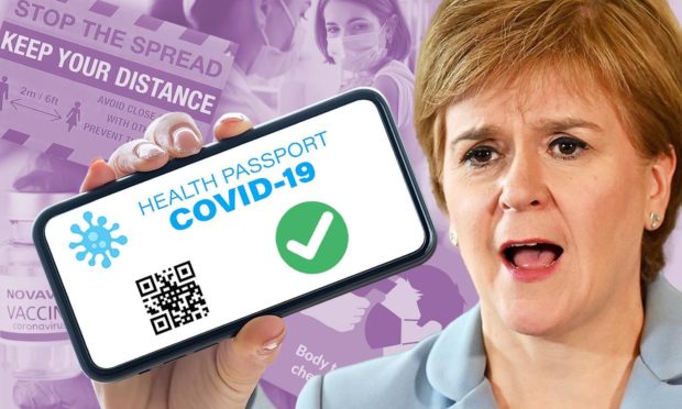 Vaccine passports in Scotland