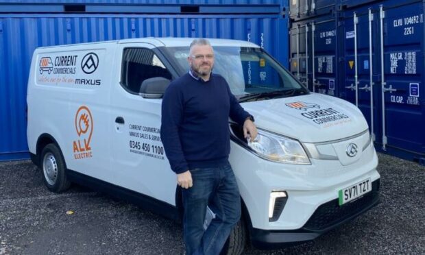 Craig Finnie who is now heading up the Maxus electric van dealership in Peterhead.