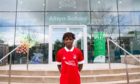 Albyn School pupil Timi Fatona is joining Aberdeen FC.
