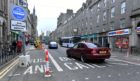 Aberdeen City Council said 757 penalty charge notices have already been handed out to drivers using the Union Street bus gate. Picture by Chris Sumner