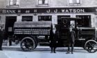 Mary Sloan with previous owner, James Stuart Watson. Picture by Heather Fowlie