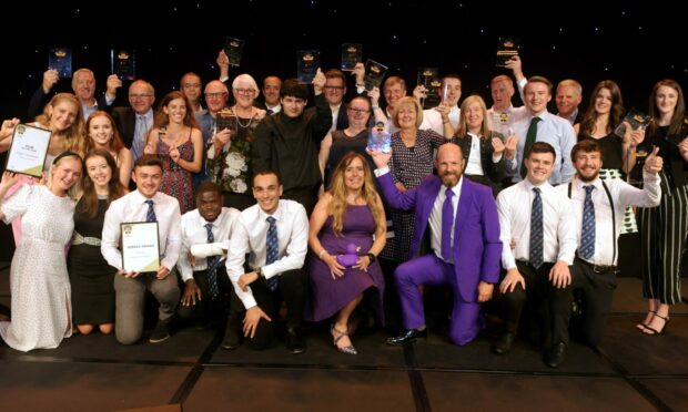 The winners from the last Aberdeen's Sports Awards, in 2019. Picture by Kath Flannery