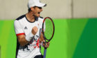 Andy Murray took gold for Britain in the tennis men’s singles.