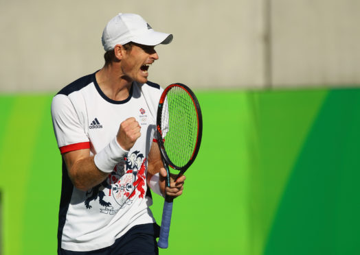 Andy Murray took gold for Britain in the tennis men’s singles.