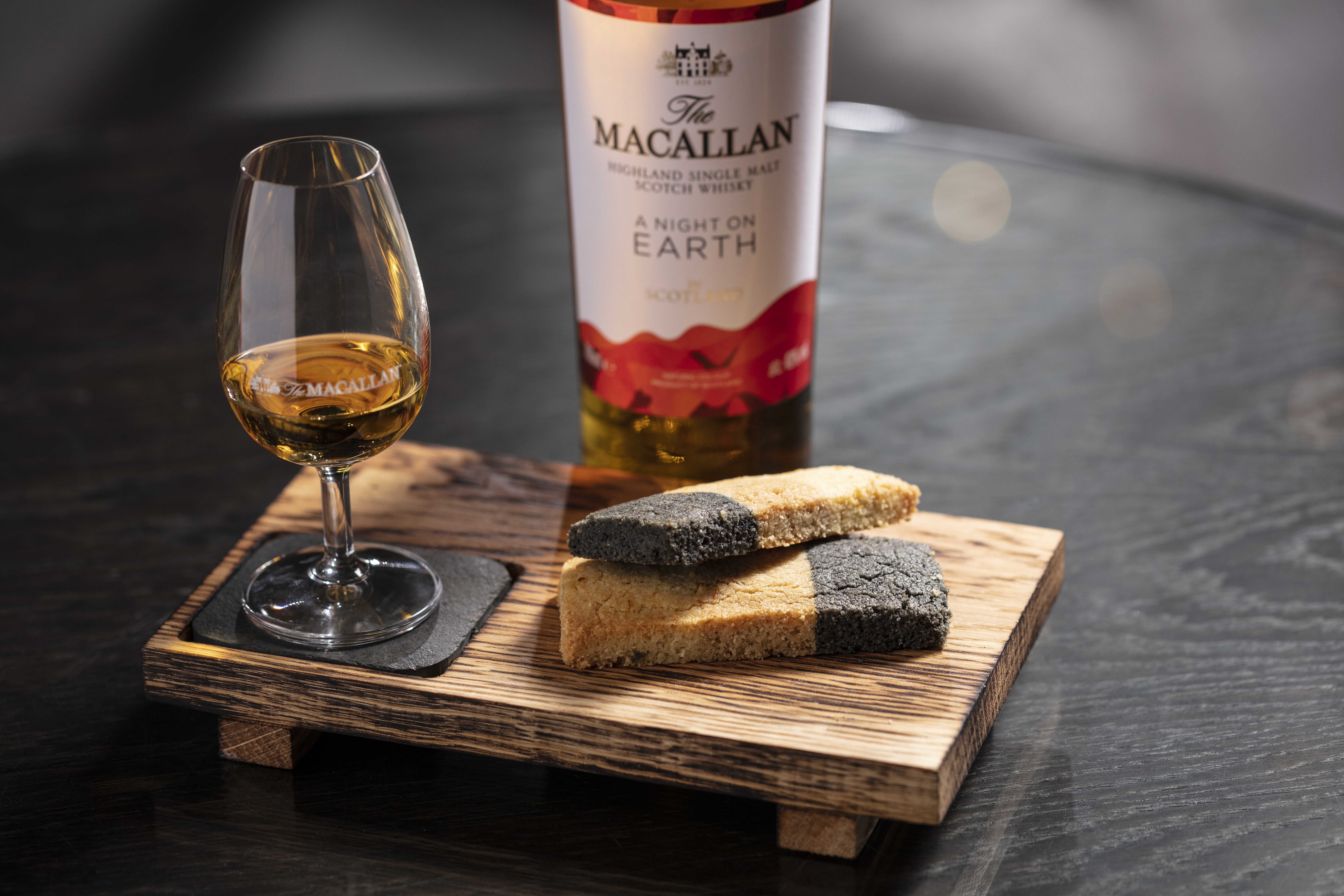 Macallan's bottle and glass