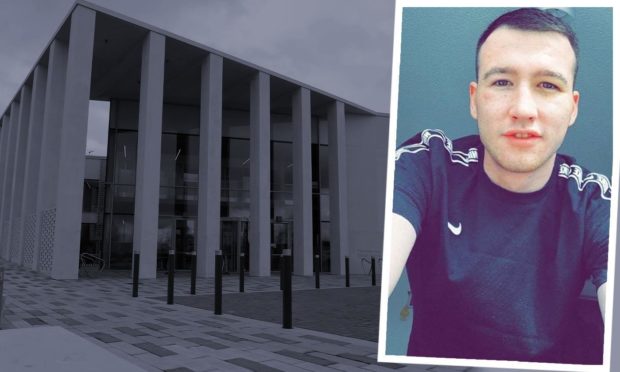 Gavin Hampton appeared from custody at Inverness Sheriff Court