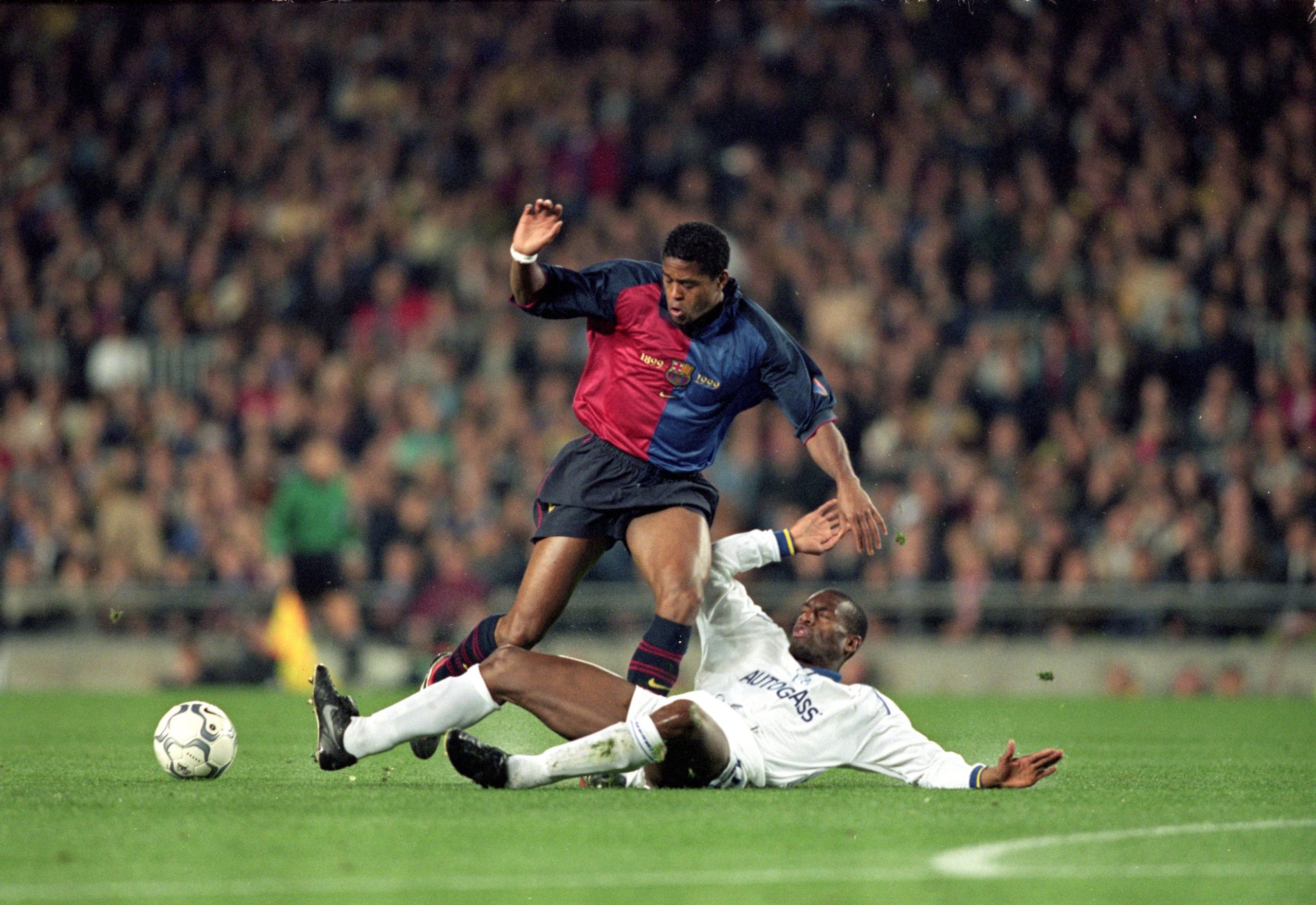 Patrick Kluivert, Bernard Lambourde