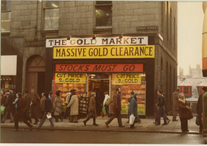 Gold Market, Union Street - 1981