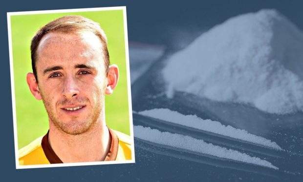 Footballer Gordon Finlayson has pleaded guilty to being concerned in the supply of cocaine