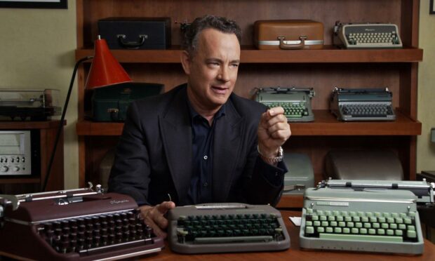 Actor Tom Hanks collects typewriters.