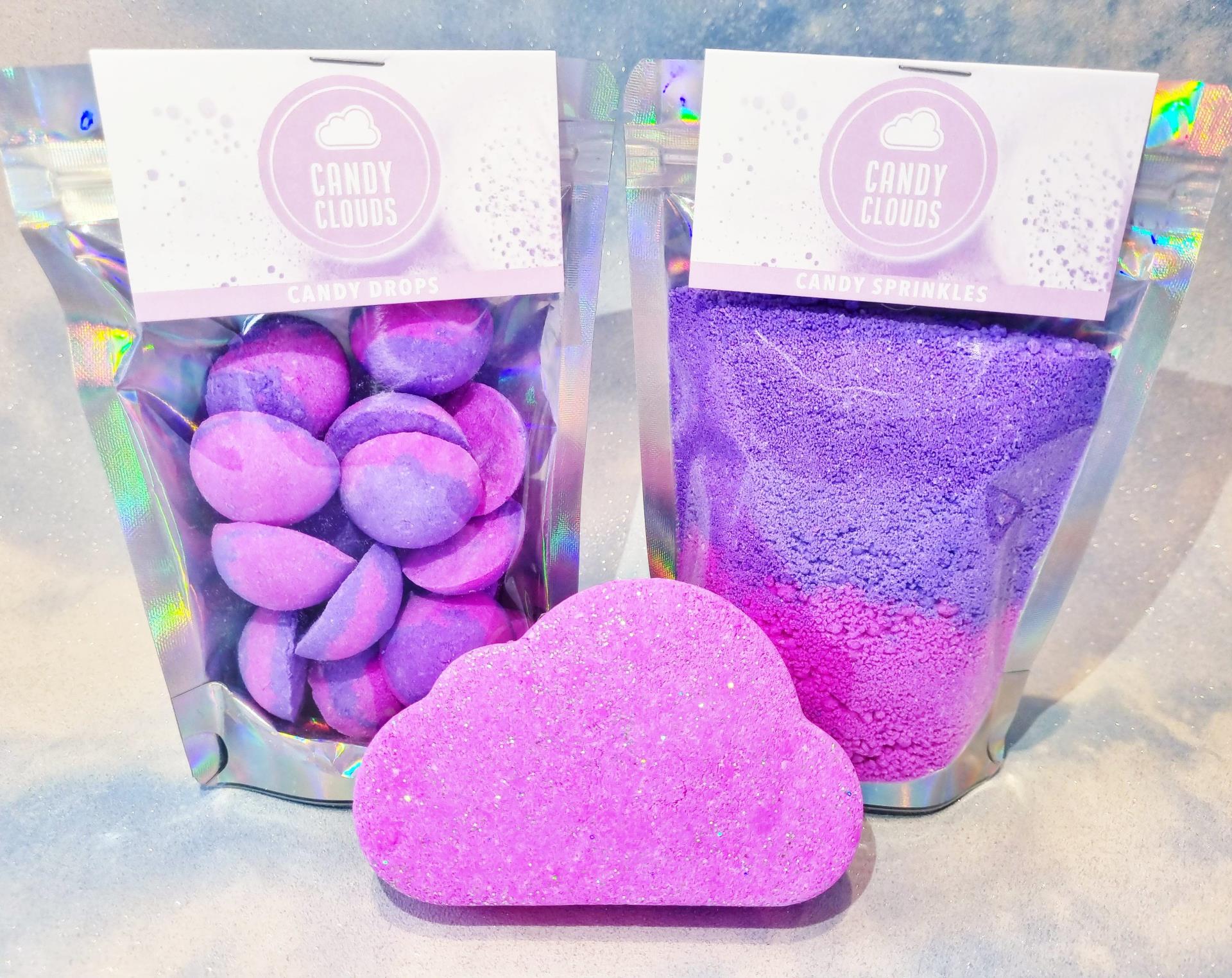 Aberdeen's Candy Clouds offers bath bombs ideal for problematic skin