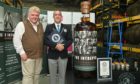 From left: Ian Logan, senior manager of whisky and hospitality at Duncan Taylor Scotch Whisky and Jack Brockbank, the official judge from Guinness World Record.