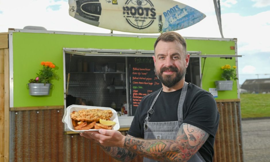 Nick Coetzer, owner of Roots Catering.