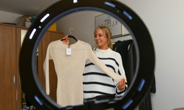 Passion for fashion: Kerri Penny hasn't looked back after launching her own online clothing boutique.