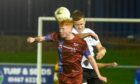 Keith's Matthew Tough fired his sided to a 1-0 midweek win at Strathspey Thistle.  Image: Kenny Elrick