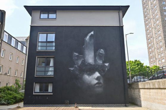 Henrik Uldalen has created an attention-grabbing artwork for this year's Nuart festival.