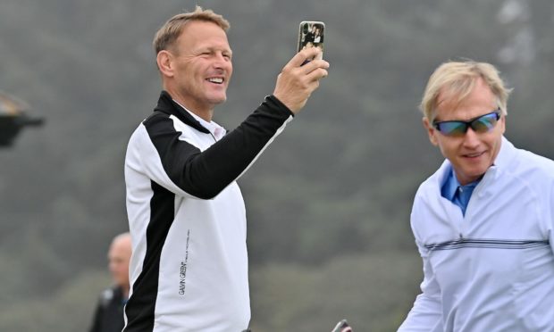 Teddy Sheringham at Royal Aberdeen. Pictures by Kath Flannery