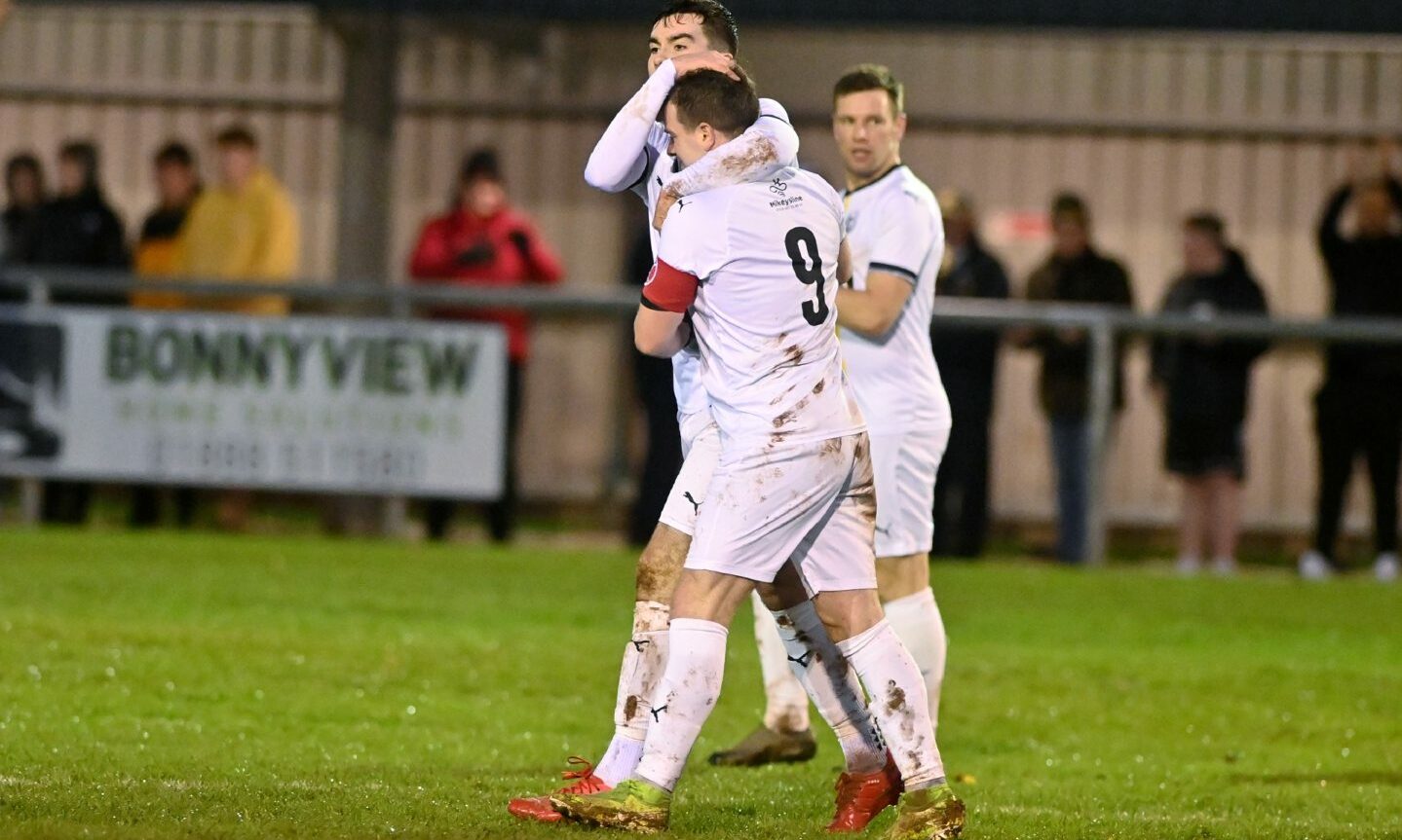 Conor Gethins was on target as Nairn picked up their first home win of the season.