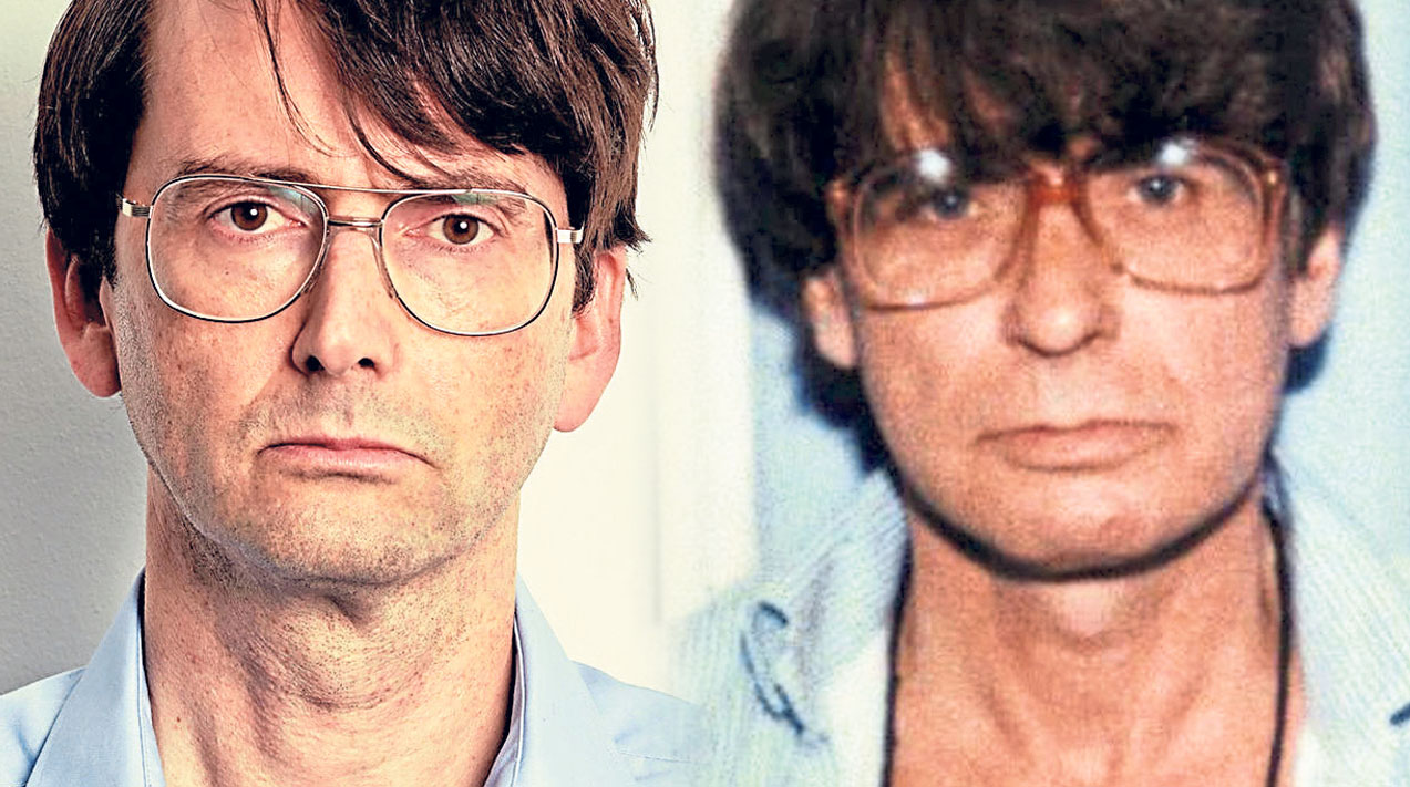 A comparison of David Tennant in Des and the real Dennis Nilson