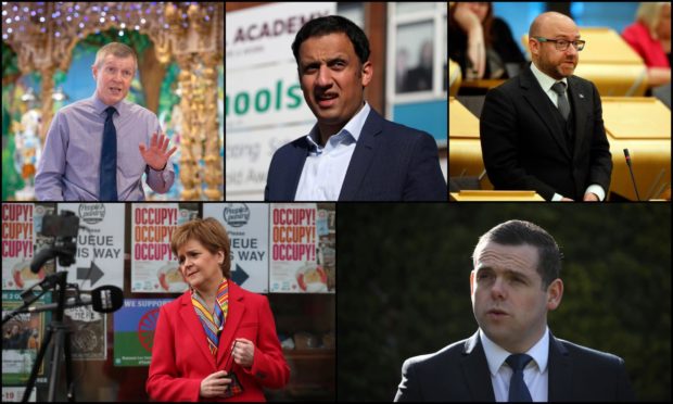 Scottish election leaders debate