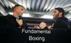 Fundamental Boxing organisers Liam Todd, left, and Nicky Adams have arranged the event to raise funds for Mental Health Aberdeen.