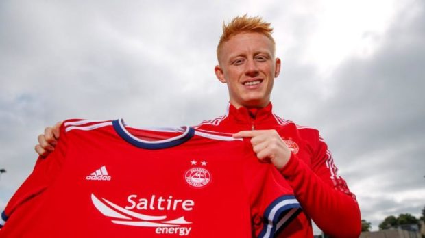 New Aberdeen FC signing Matty Longstaff.