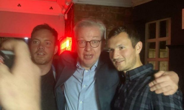 Michael Gove recently visited an Aberdeen club (Photo: Emma Lamnet)