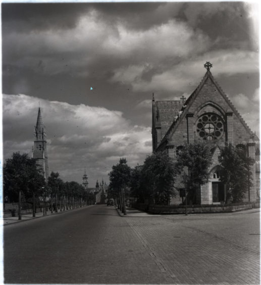 1948: Kings College, Aberdeen.