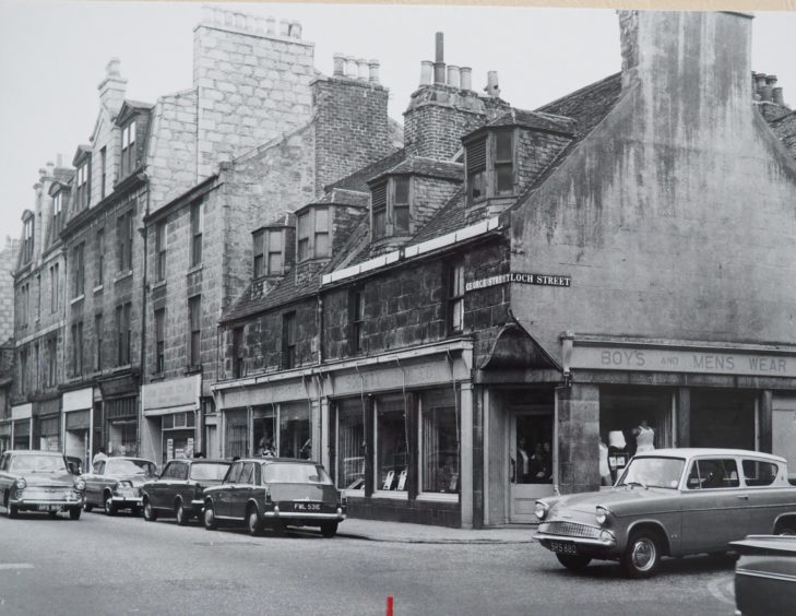 Norco shop at the corner of George Street and Loch Street - 1967