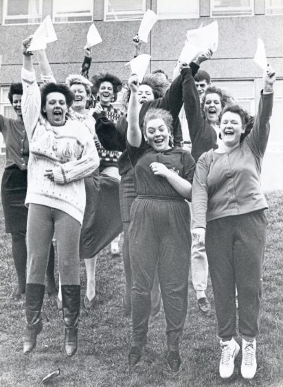 The 1990 intake of second level students celebrate completing their nursing course