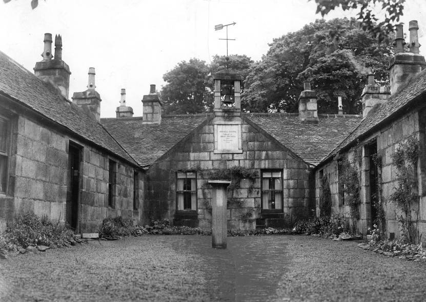 1946: A retrea in Old Aberdeen, Mitchell's Hospital, near St Machar's Cathedral.