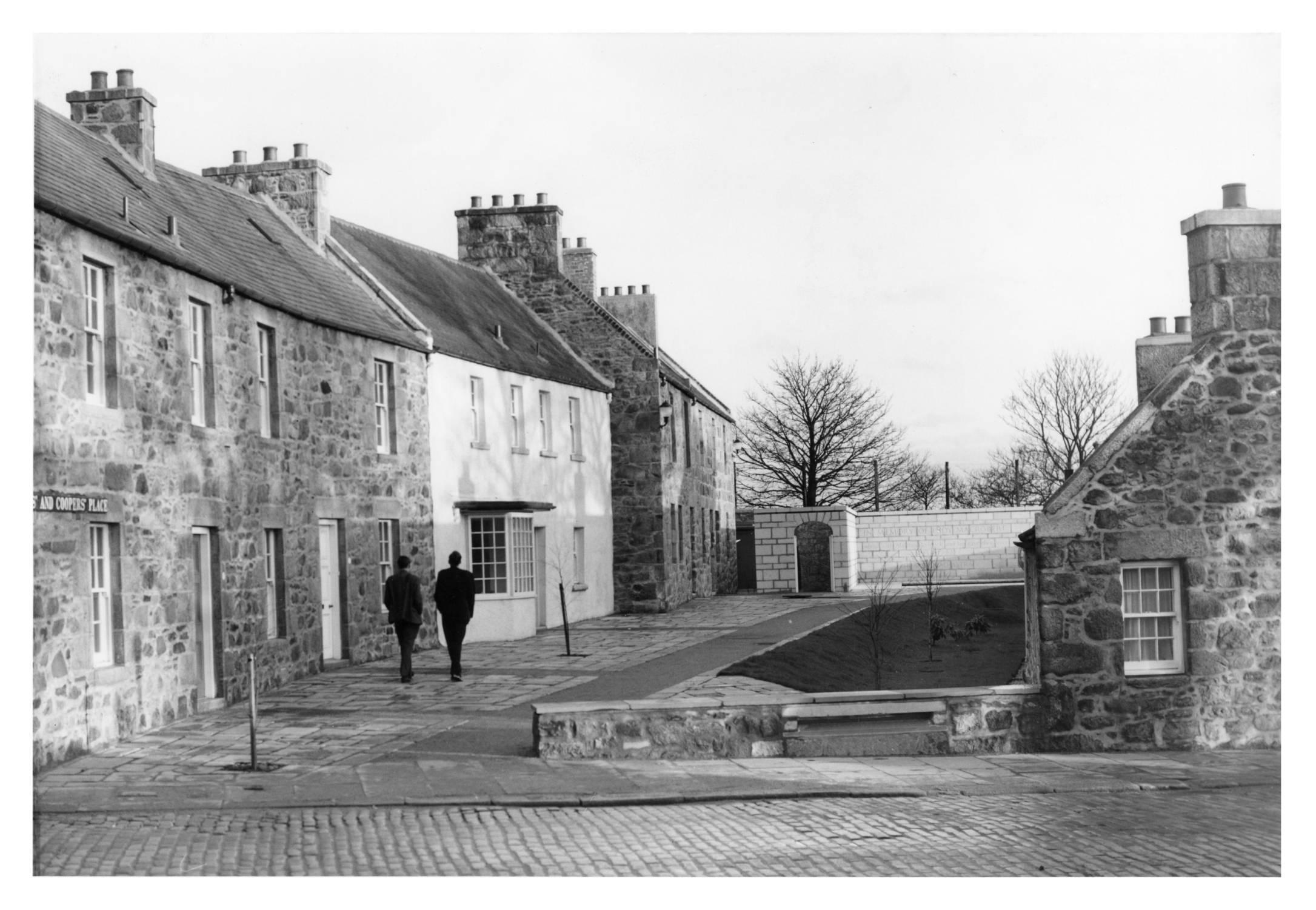 1967: A still, January day in Old Aberdeen's Wright#s and Copper's Place